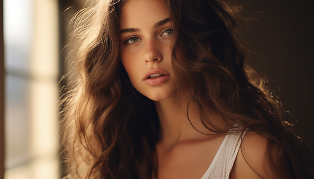 Photo of a free-spirited woman.